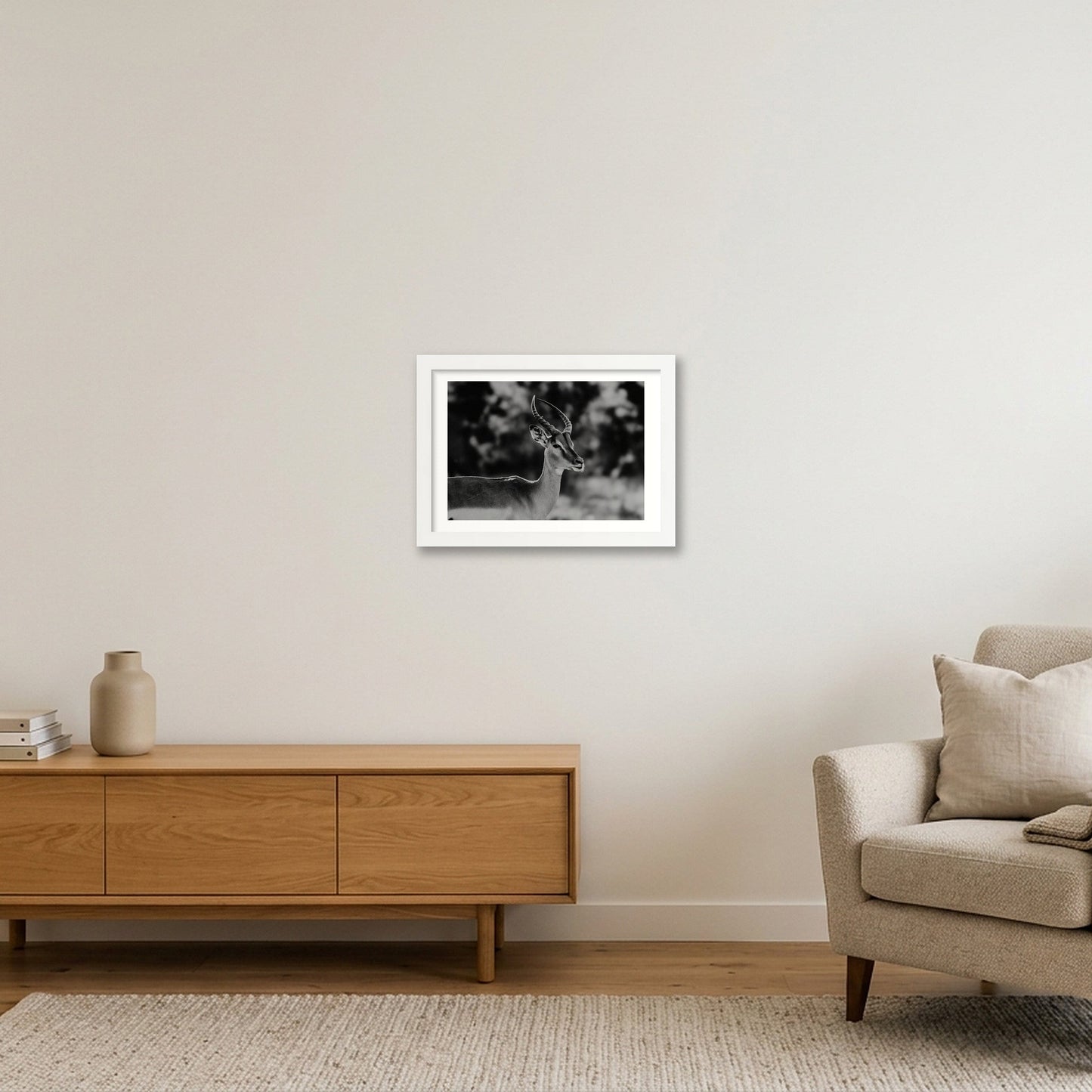 443 — A4 (30×21cm, 12×8") White Frame