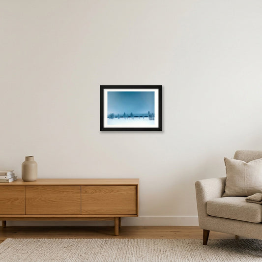 448 — A4 (30×21cm, 12×8") Black Frame