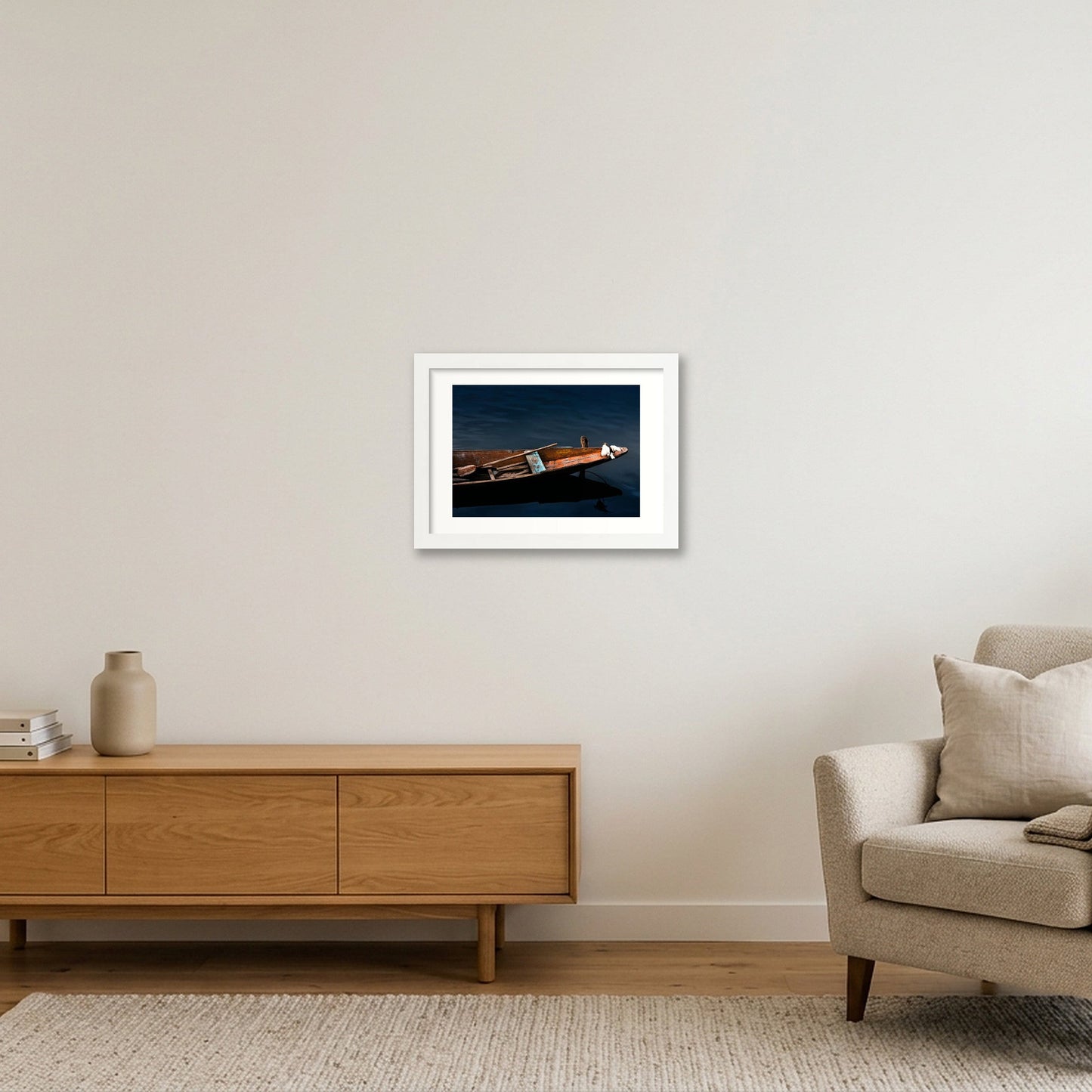 14 — A4 (30×21cm, 12×8") White Frame