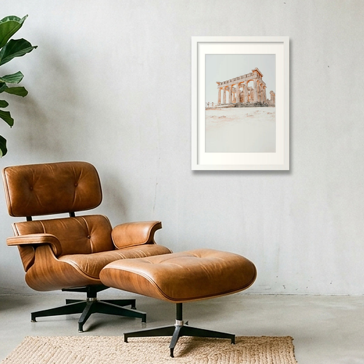716  — A3 (30×42cm, 12×17") White Frame