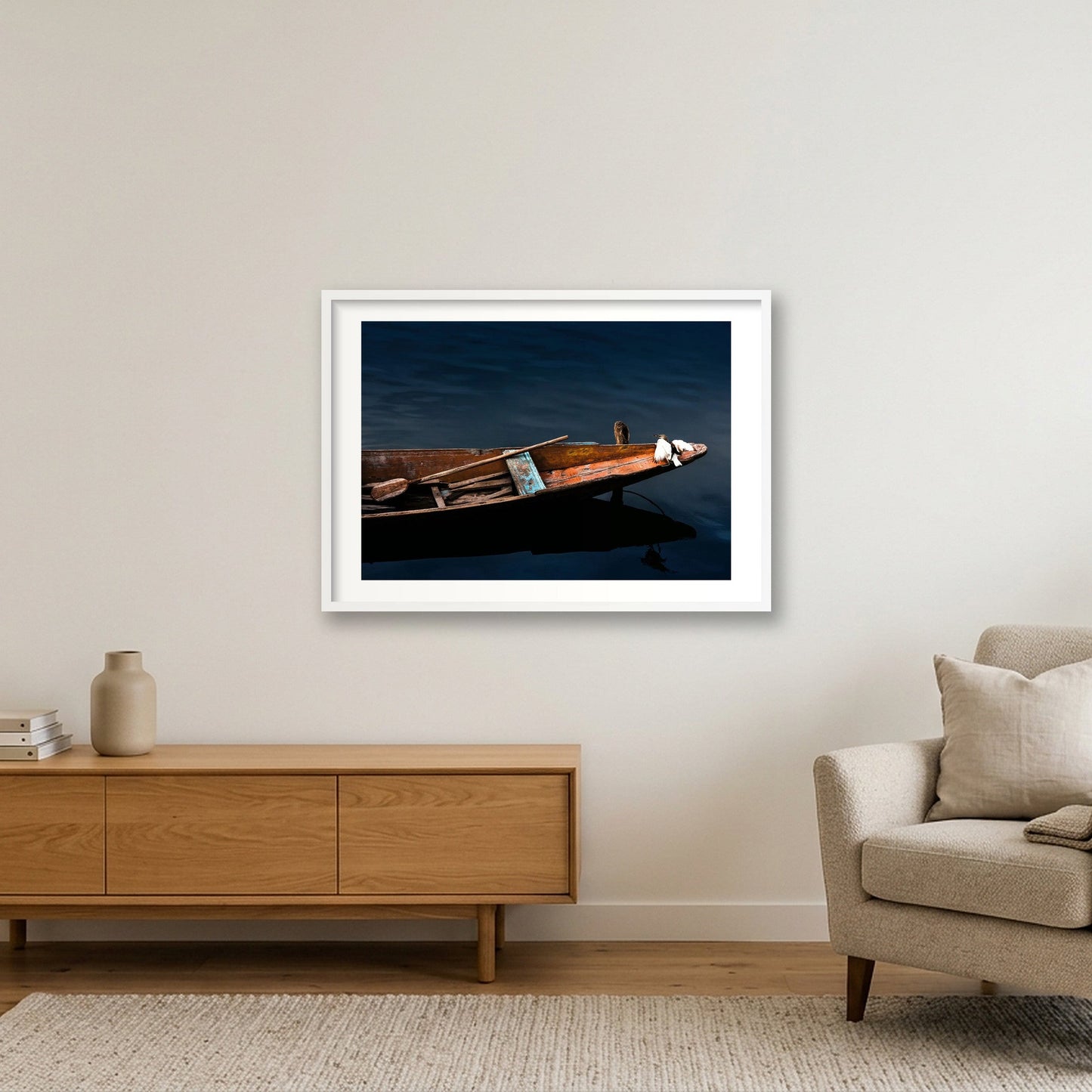 14 — 84×59cm, 33×23" White Frame