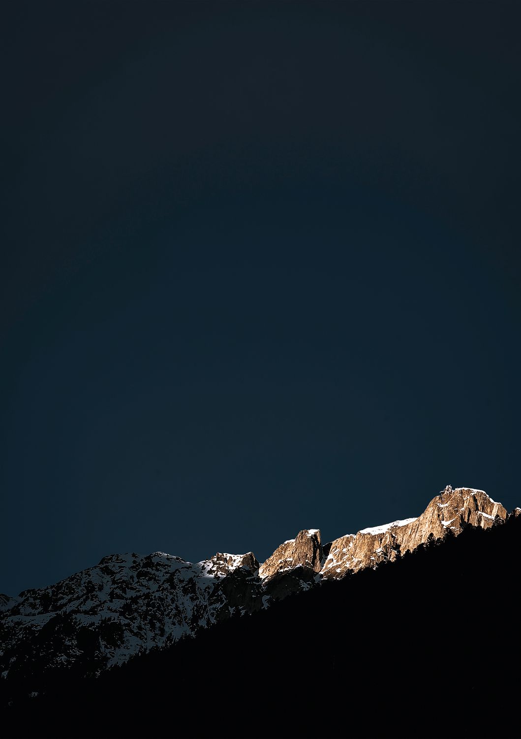 Chamonix Mont Blanc fine art photograph French Alps, print #426 by Kzara Visual