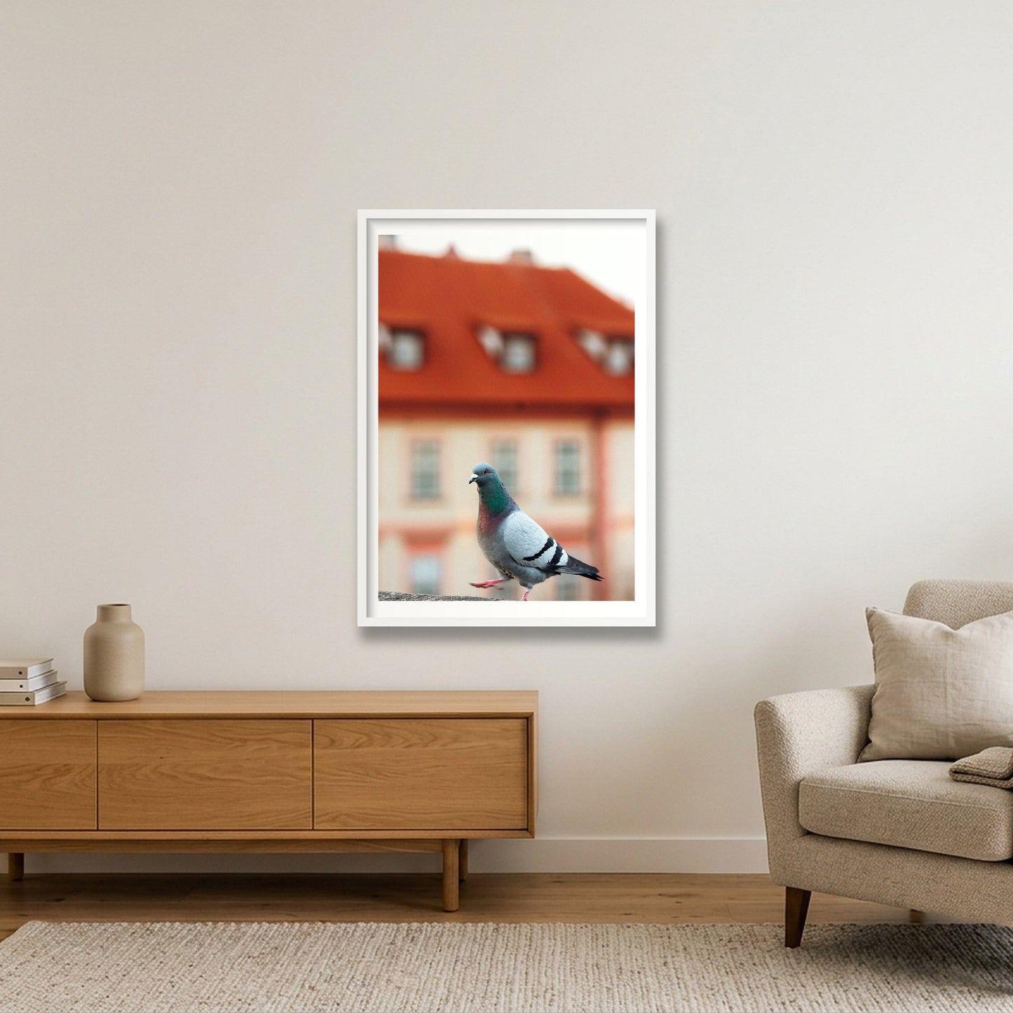 468 — 59×84cm, 23×33" White Frame