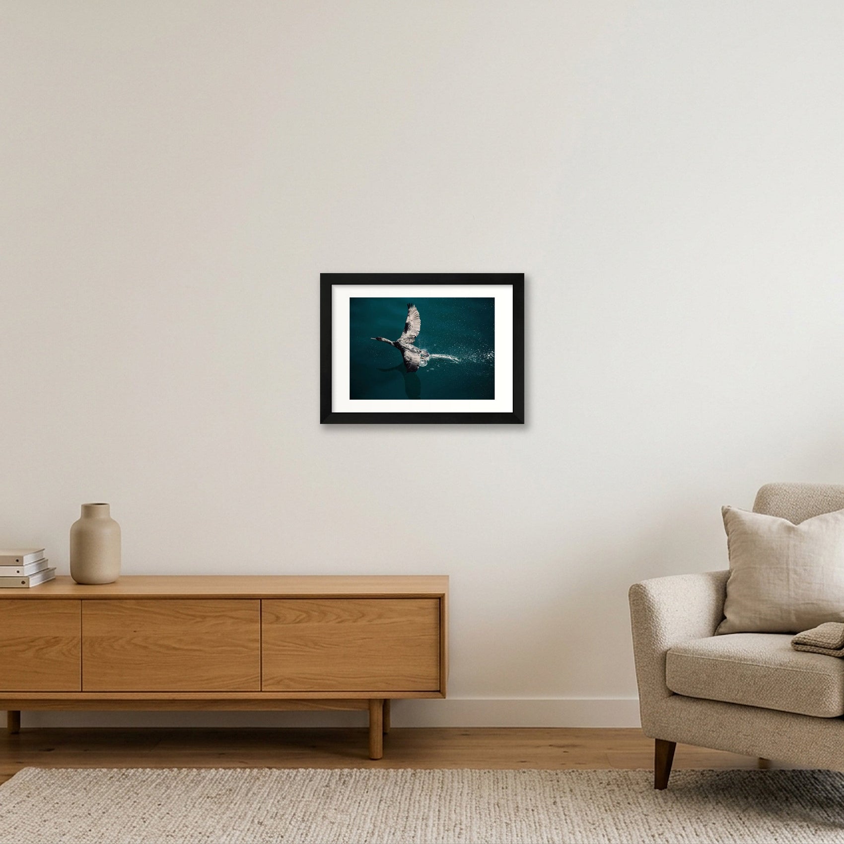 1284 — A4 (30×21cm, 12×8") Black Frame