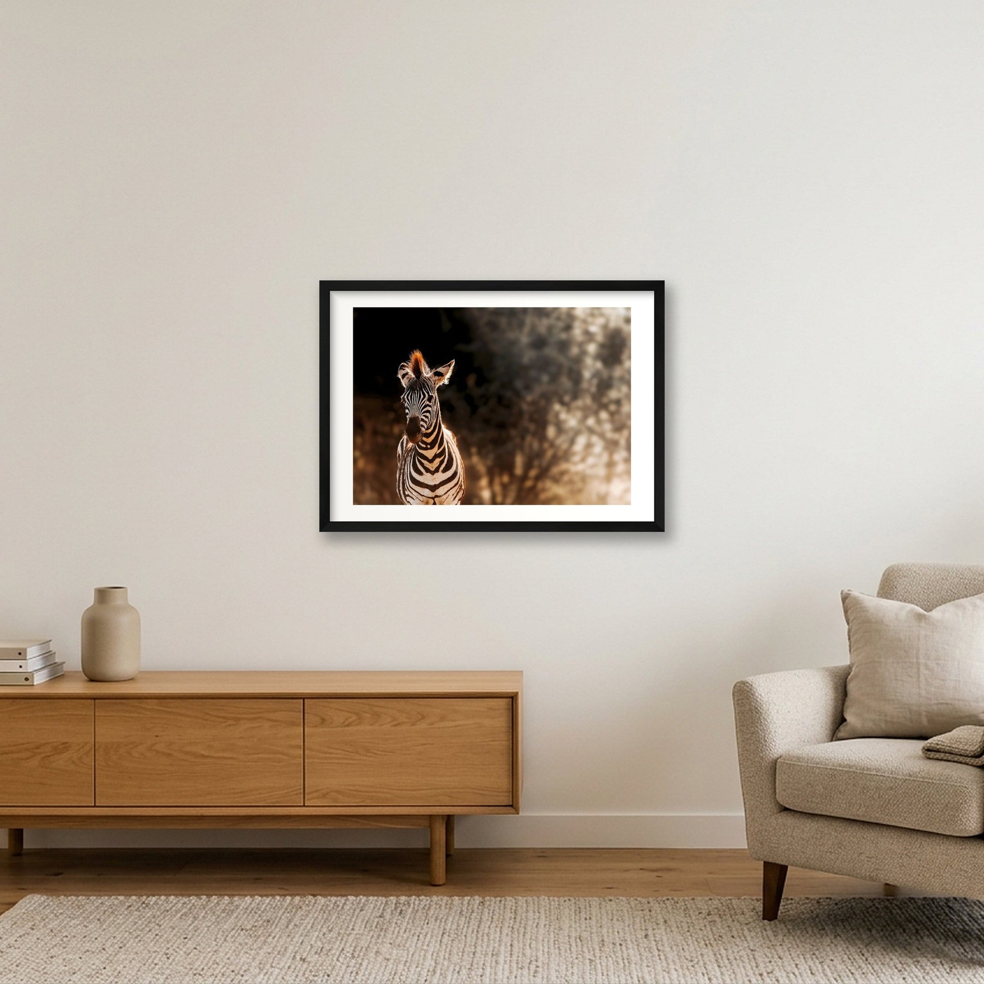 420 — 59×42cm, 23×17" Black Frame
