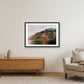 66 — 84×59cm, 33×23" Black Frame