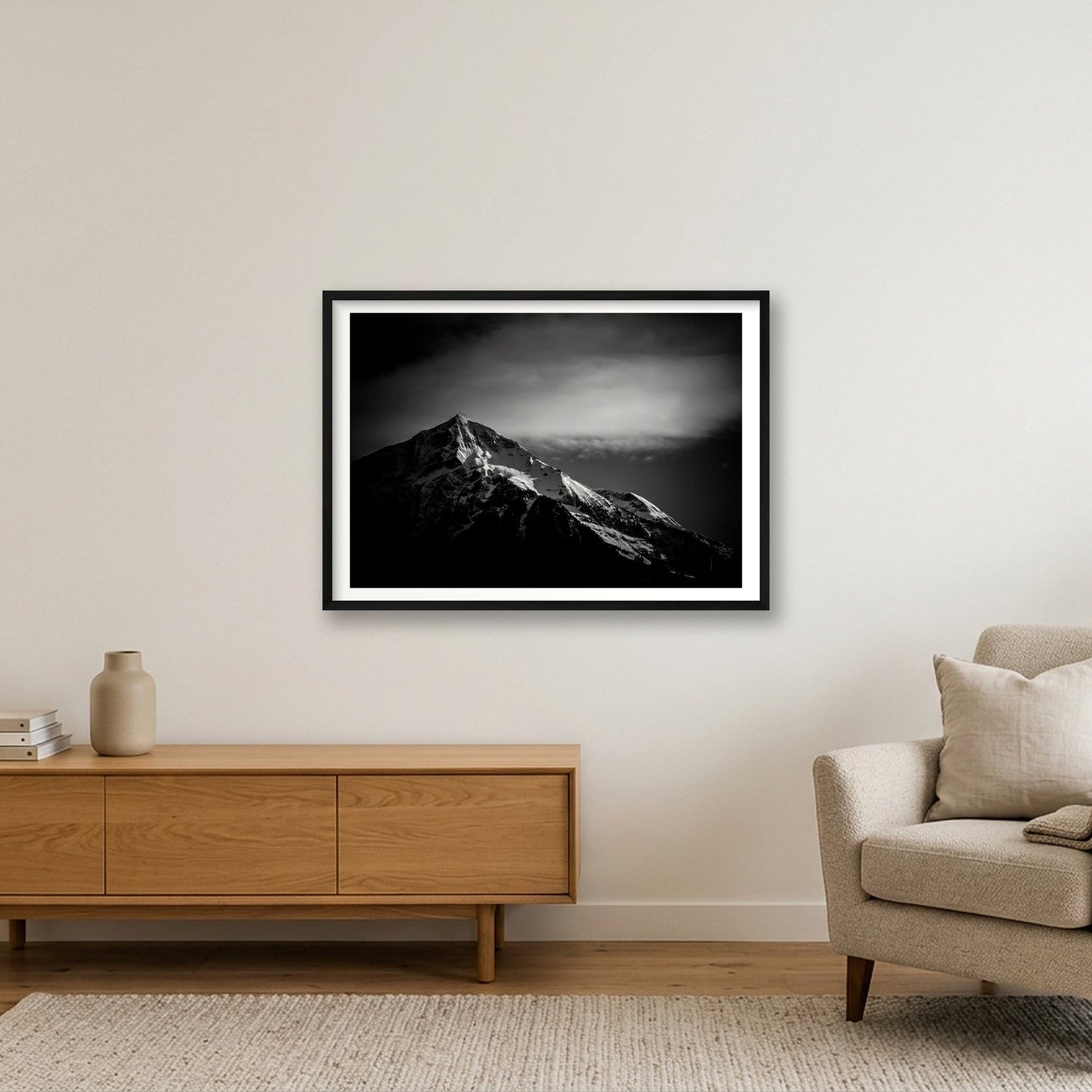 128 — 84×59cm, 33×23" Black Frame