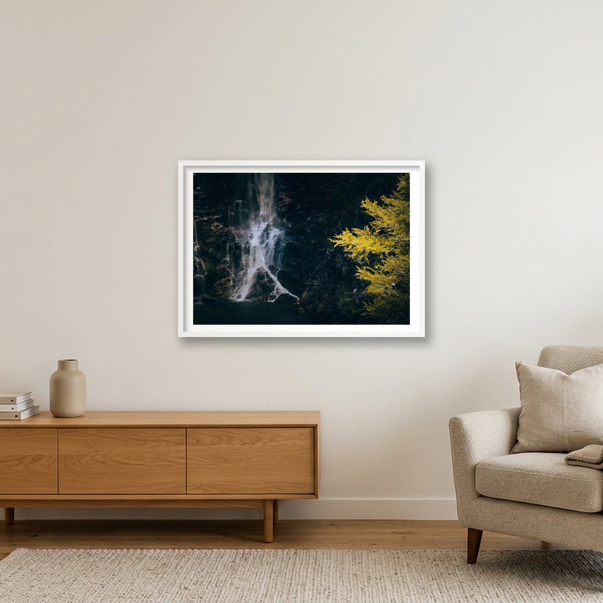 1309 — 84×59cm, 33×23" White Frame