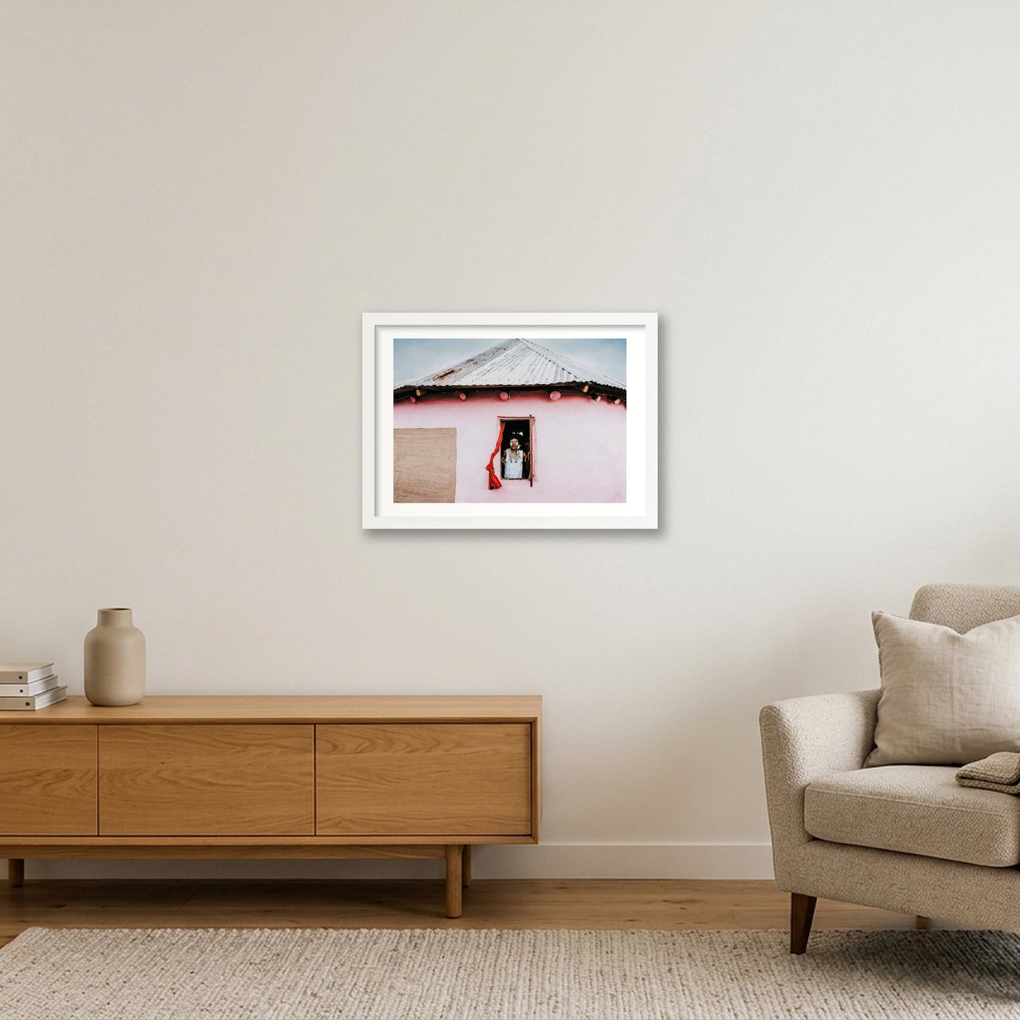 465 — A3 (42×30cm, 17×12") White Frame