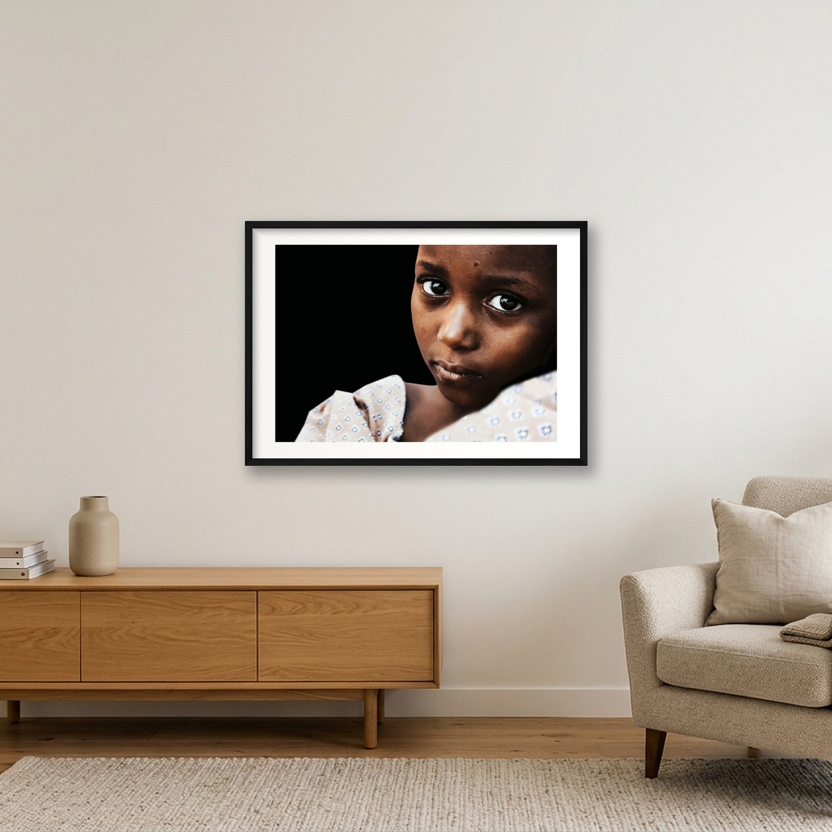69 — 84×59cm, 33×23" Black Frame
