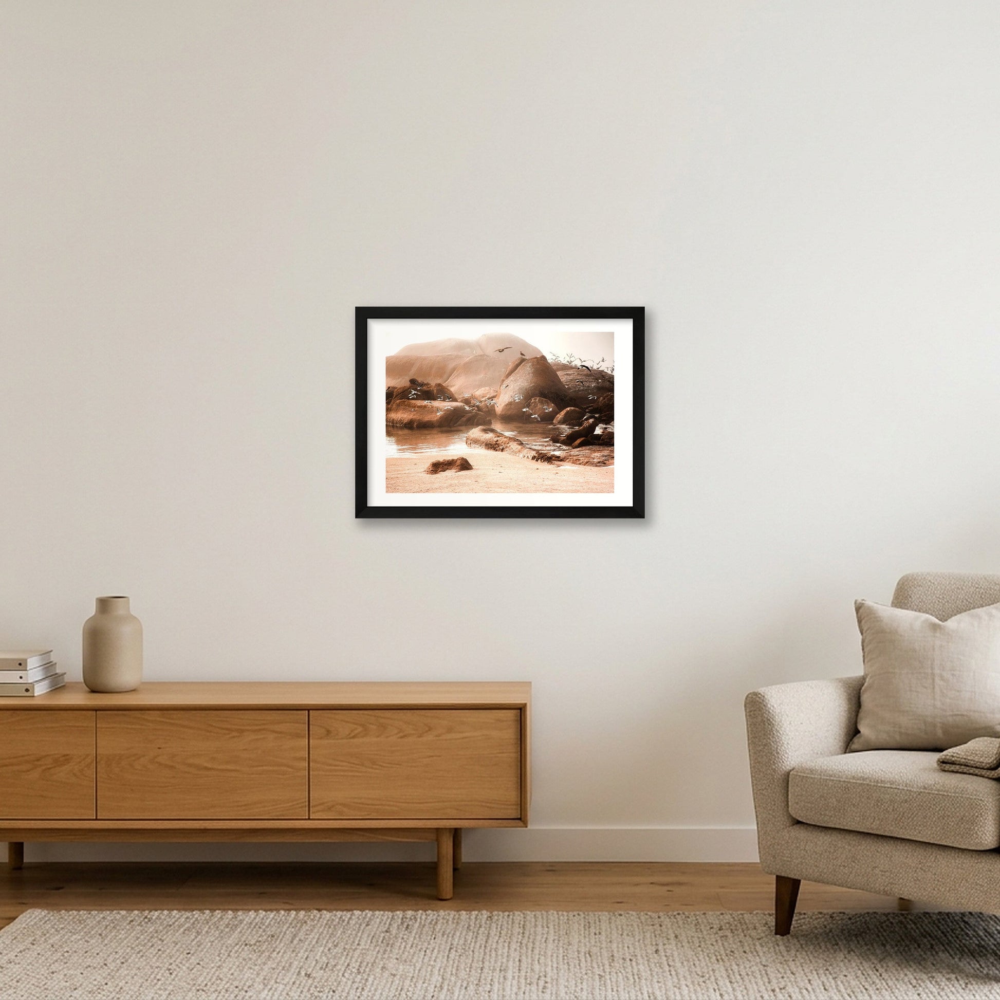447 — A3 (42×30cm, 17×12") Black Frame