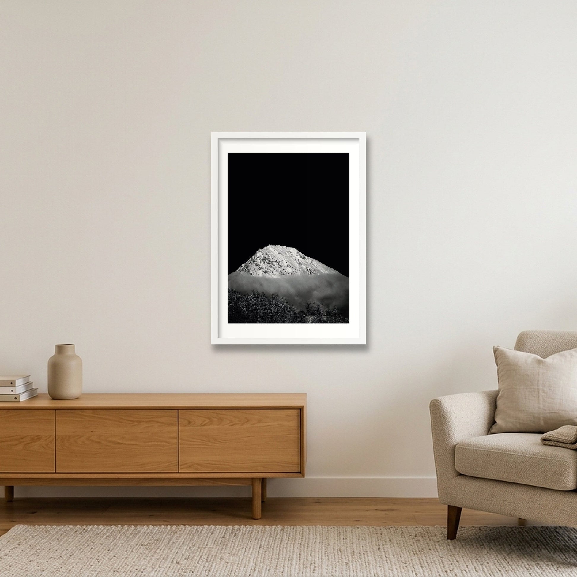 35 — 42×59cm, 17×23" White Frame