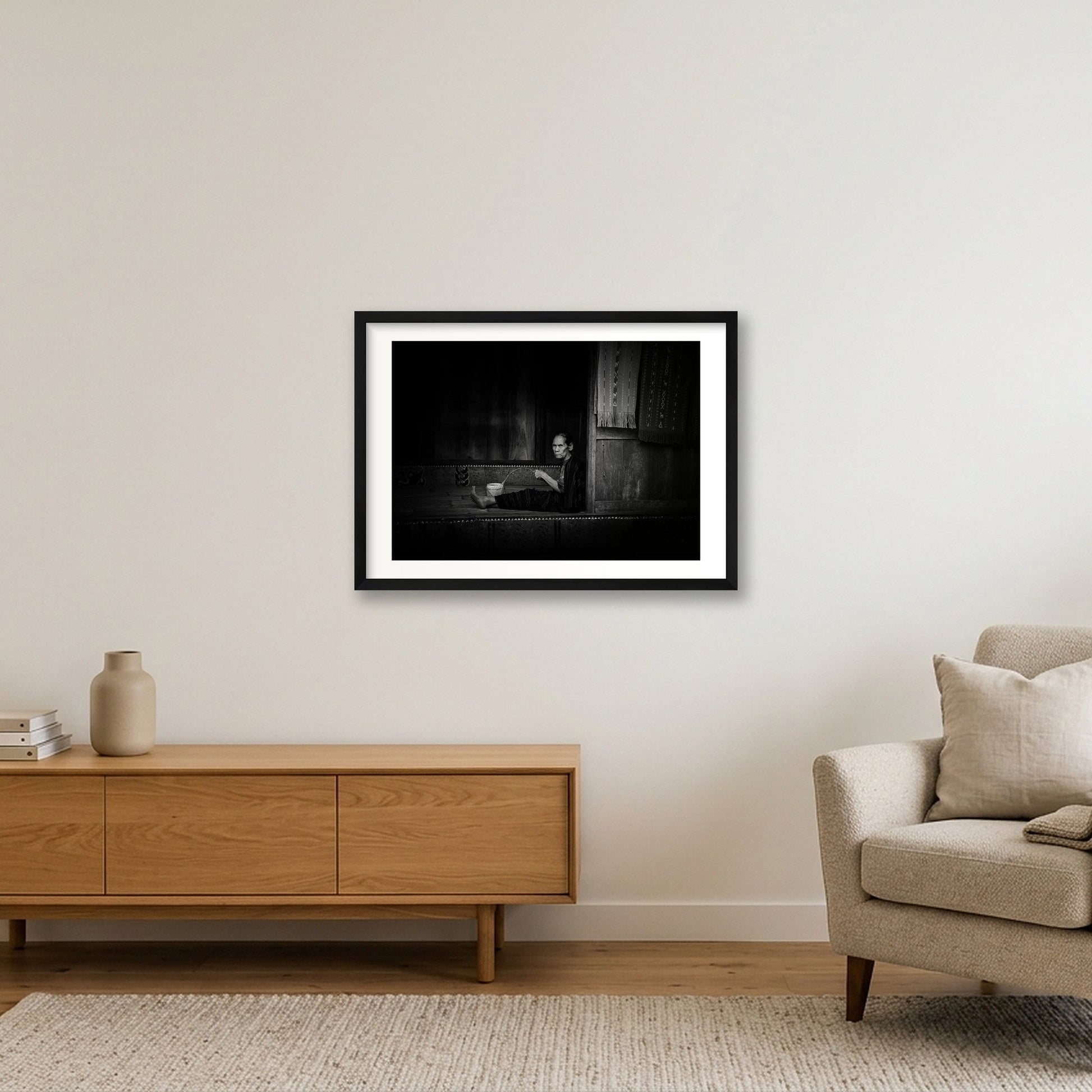 1882 — 59×42cm, 23×17" Black Frame