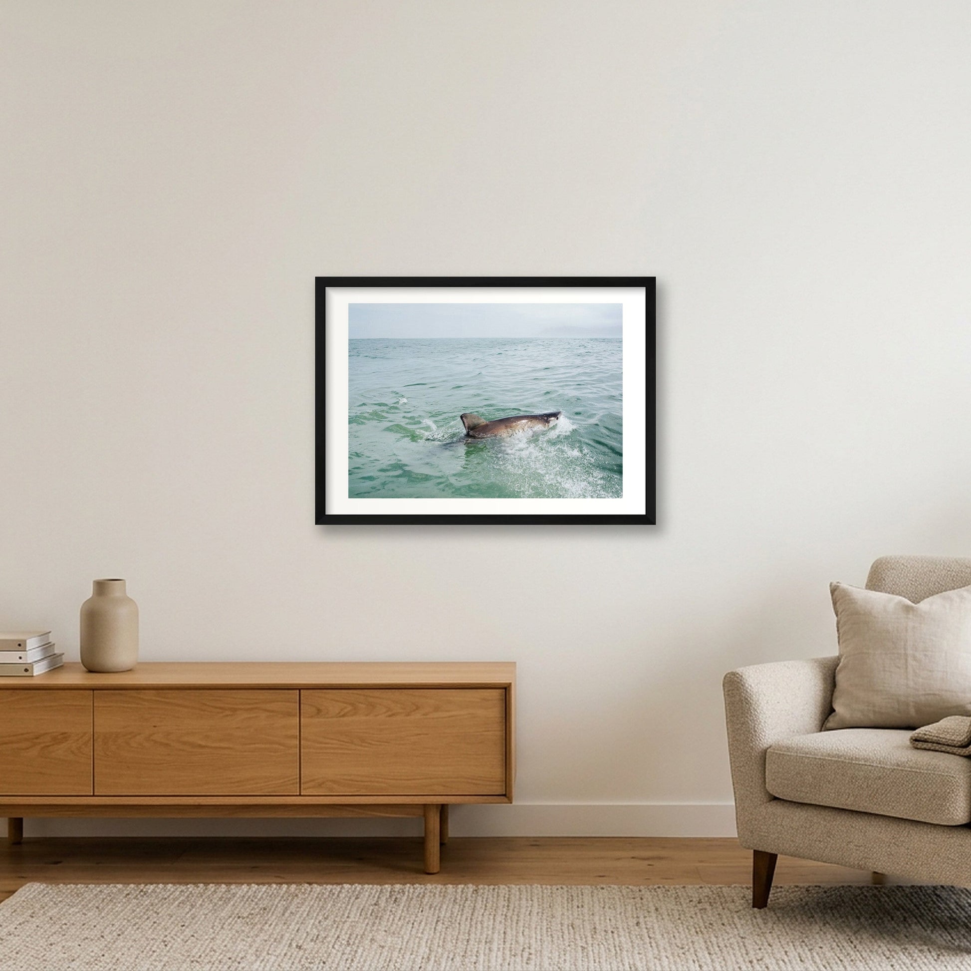 474 — 59×42cm, 23×17" Black Frame