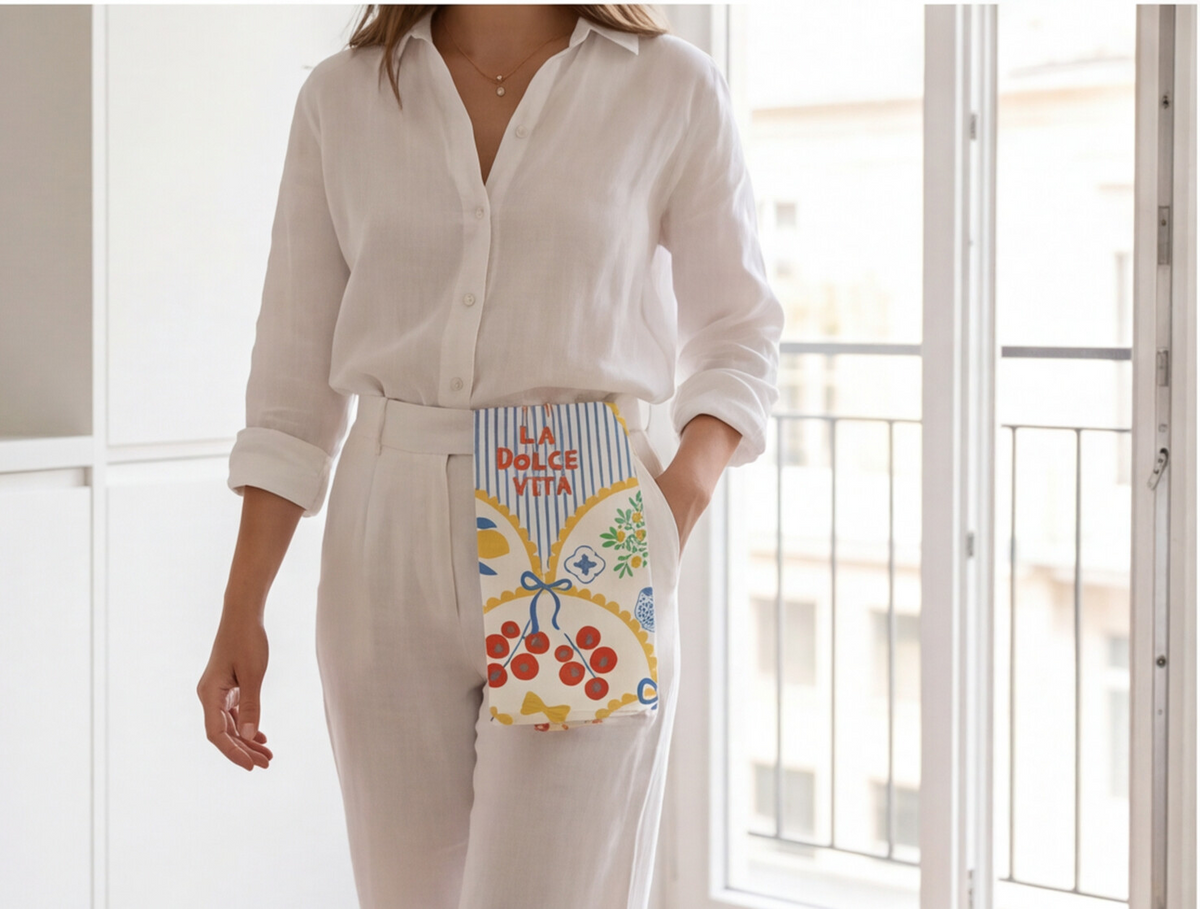 Italy Tea Towel For Italian Lovers, Food Kitchen Towel For Italian Kitchen Decor, La Dolce Vita Dish Towel, Cotton Poly Drying Towel Yellow