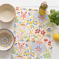 Italy Tea Towel For Italian Lovers, Food Kitchen Towel For Italian Kitchen Decor, La Dolce Vita Dish Towel, Cotton Poly Drying Towel Yellow