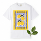 Sicilian Lemons Graphic T Shirt Amalfi Coast Citrus Tee Italian Summer Vacation Shirt For Italy Lover Gift Mediterranean Aesthetic Top Italy
