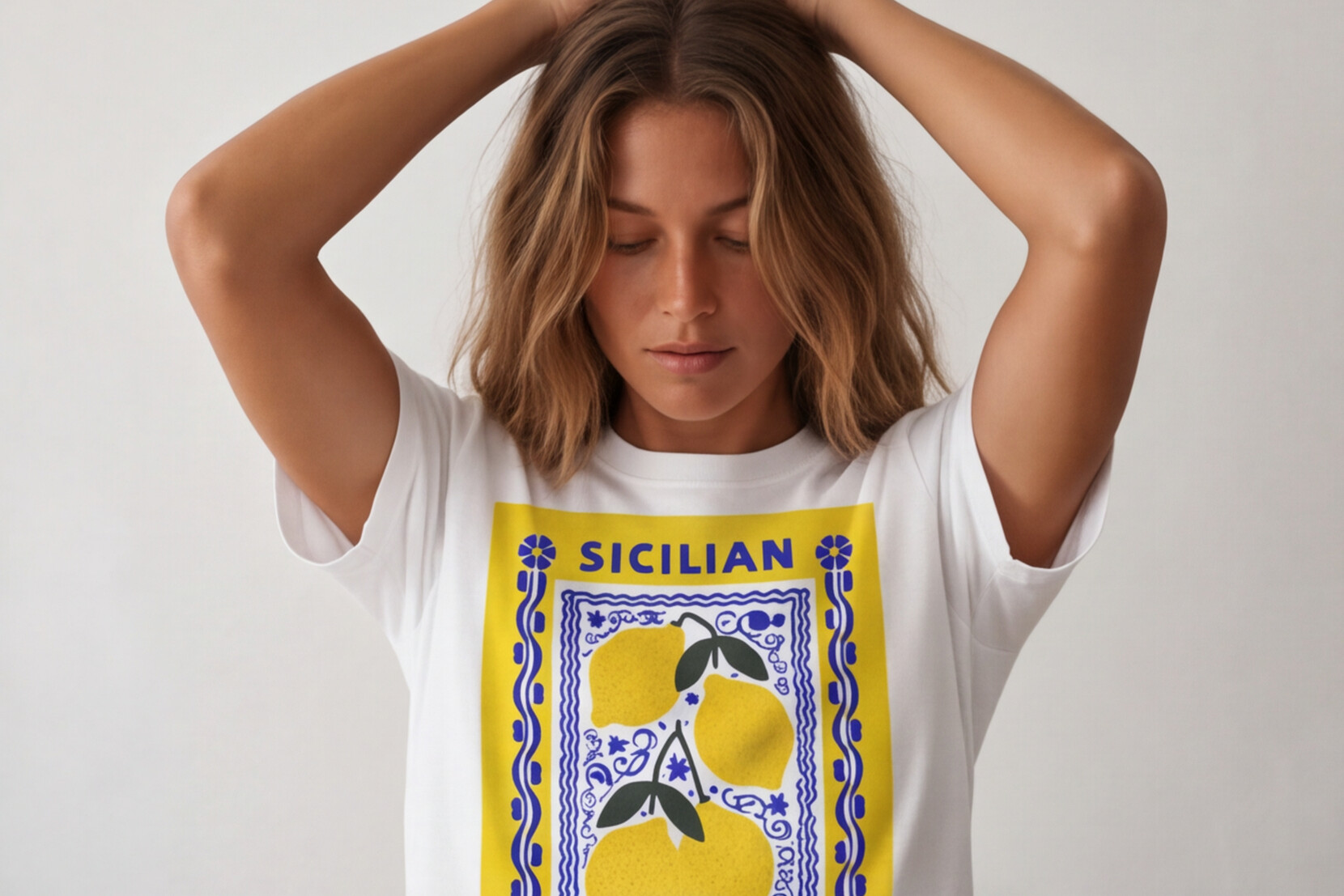 Sicilian Lemons Graphic T Shirt Amalfi Coast Citrus Tee Italian Summer Vacation Shirt For Italy Lover Gift Mediterranean Aesthetic Top Italy