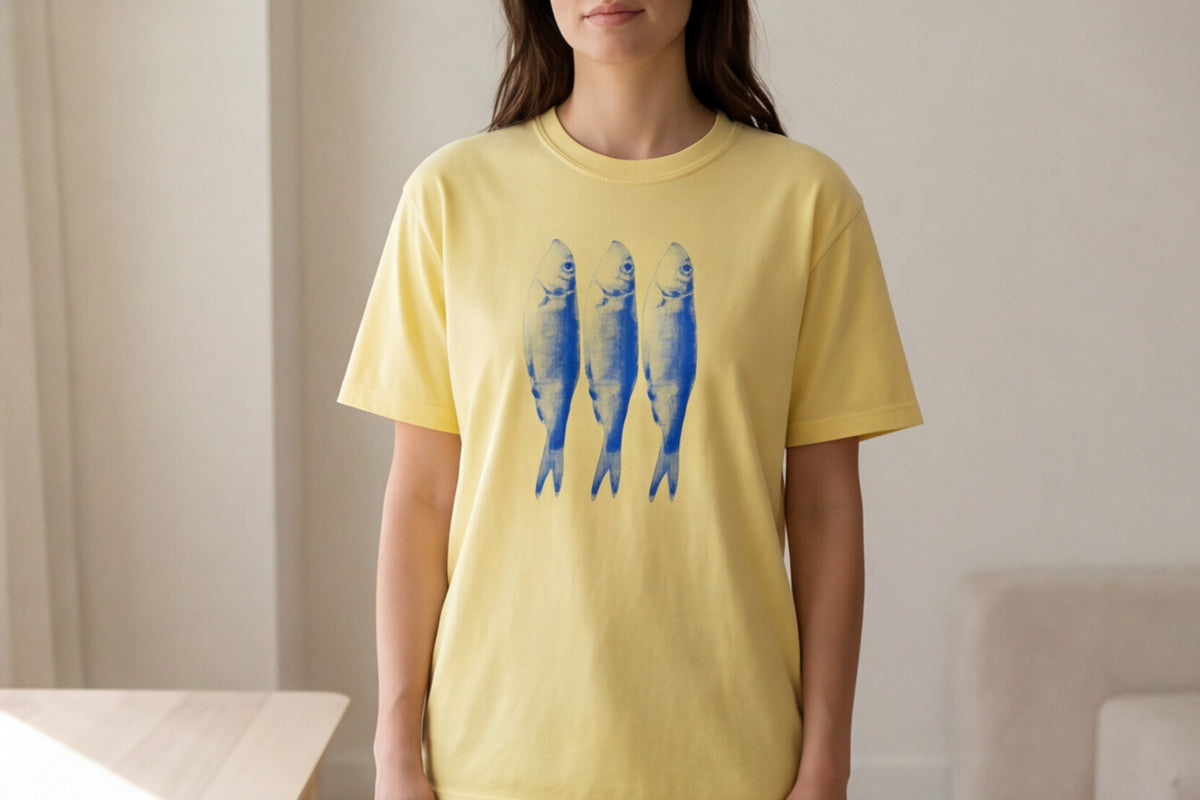 Fish Shirt For Her Sardine Graphic Tee Gift For Best Friend Coastal Top Seafood Lover Quirky Foodie Tshirt For… – product image 4