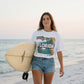 Florida Map T Shirt, Summer Florida Tee, Beach Aesthetic Shirt, Sunshine State Graphic Tee, Travel Aesthetic Top