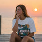 Florida Map T Shirt, Summer Florida Tee, Beach Aesthetic Shirt, Sunshine State Graphic Tee, Travel Aesthetic Top