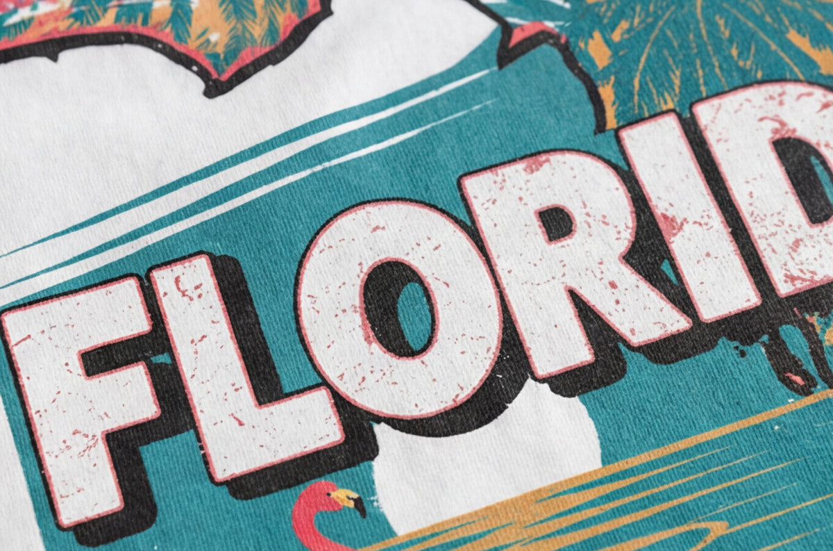 Florida Map T Shirt, Summer Florida Tee, Beach Aesthetic Shirt, Sunshine State Graphic Tee, Travel Aesthetic Top – product image 18