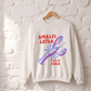 Amalfi Coast Sweatshirt Italy Inspired Top Seafood Graphic Pullover Gift For Italy Lover Mediterranean Vacation Crewneck Italian Souvenir