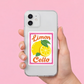 Italy Lover Gift Italian Sticker Limoncello Decal, Travel Summer Sticker Lemons For Foodie, Citrus Floral Vinyl Decal Fruit