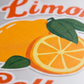 Italy Lover Gift Italian Sticker Limoncello Decal, Travel Summer Sticker Lemons For Foodie, Citrus Floral Vinyl Decal Fruit