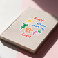 Italian Souvenirs Gift Sticker For Italy Lovers, Amalfi Coast Doodle Sticker, Summer Travel Kiss-Cut Sticker For Ocean Lovers, Surf Sticker