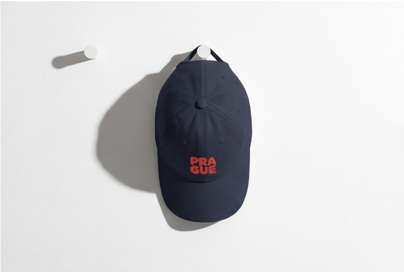 Embroidered Prague Hat Czech Republic Cap Praque Travel Souvenir Gift For Traveler Hat European City Style Minimalist Outfit For Traveler