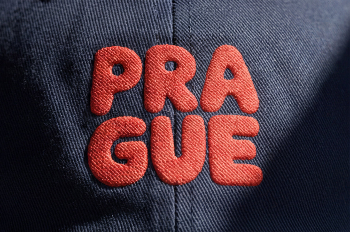 Embroidered Prague Hat Czech Republic Cap Praque Travel Souvenir Gift For Traveler Hat European City Style Minimalist Outfit For Traveler
