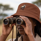 South Africa Gift Idea Bucket Hat Spotted Hyena Safari Cap African Wildlife Gift Cape Town Travel Hat Nature Explorer Adventure Wear Woman