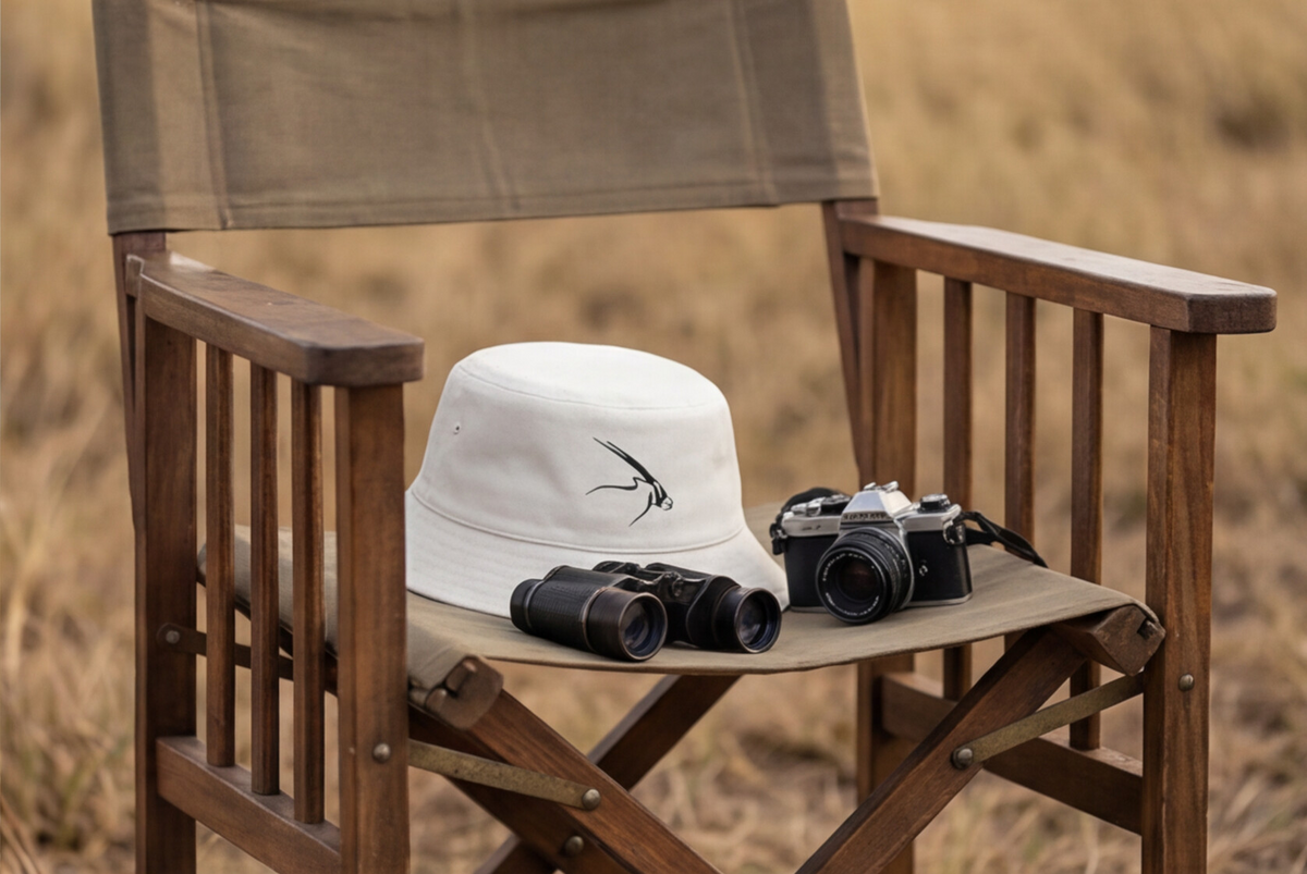 South Africa Cap Oryx Bucket Hat African Wildlife Safari Apparel South Africa Travel Accessory Desert Antelope Nature Lover Gift Outdoor