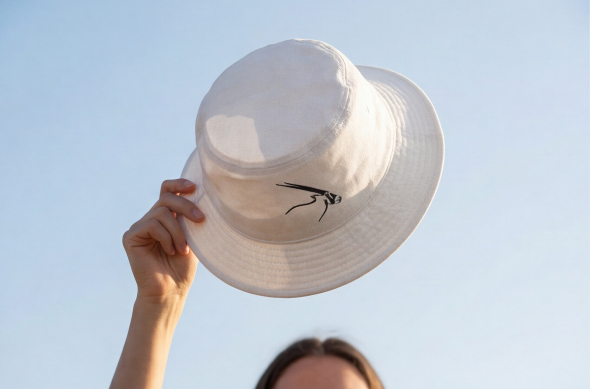South Africa Cap Oryx Bucket Hat African Wildlife Safari Apparel South Africa Travel Accessory Desert Antelope Nature Lover Gift Outdoor