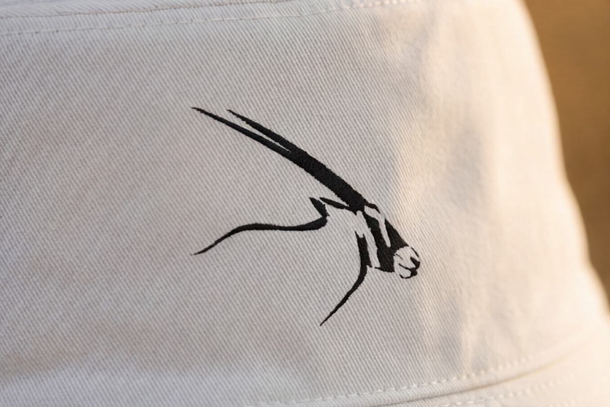 South Africa Cap Oryx Bucket Hat African Wildlife Safari Apparel South Africa Travel Accessory Desert Antelope Nature Lover Gift Outdoor