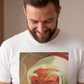 Vintage Santa Claus T Shirt Retro Christmas Graphic Tee For Men Christmas Top Nostalgic Holiday Shirt Classic Xmas Gift Festive Winter