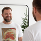 Vintage Santa Claus T Shirt Retro Christmas Graphic Tee For Men Christmas Top Nostalgic Holiday Shirt Classic Xmas Gift Festive Winter