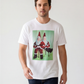 Vintage Santa T Shirt For Him Retro Christmas Graphic Tee For Boyfriend Christmas Mid Century Holiday Shirt Nostalgic Festive Apparel