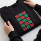 Ho Ho Ho Christmas Sweatshirt Gift For Best Friend Holiday Crewneck Present For Sister Minimal Graphic Pullover Cozy Winter Outfit Top Style