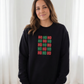 Ho Ho Ho Christmas Sweatshirt Gift For Best Friend Holiday Crewneck Present For Sister Minimal Graphic Pullover Cozy Winter Outfit Top Style