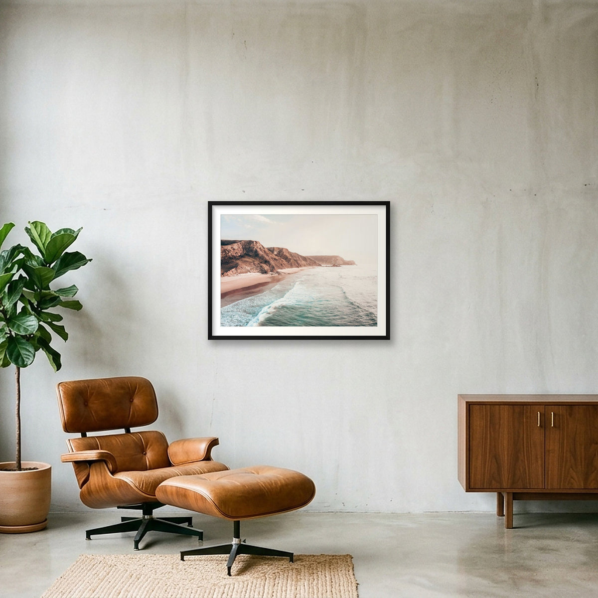 1329 — 80×60cm, 31×24" Black Frame