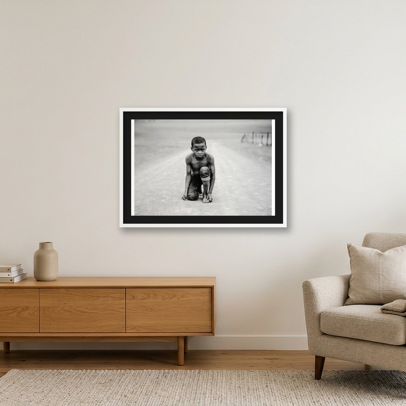 1881 — 84×59cm, 33×23" White Frame