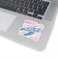 Waves and Wonder Sea Turtle Sticker | Kiss-Cut Vinyl Sticker