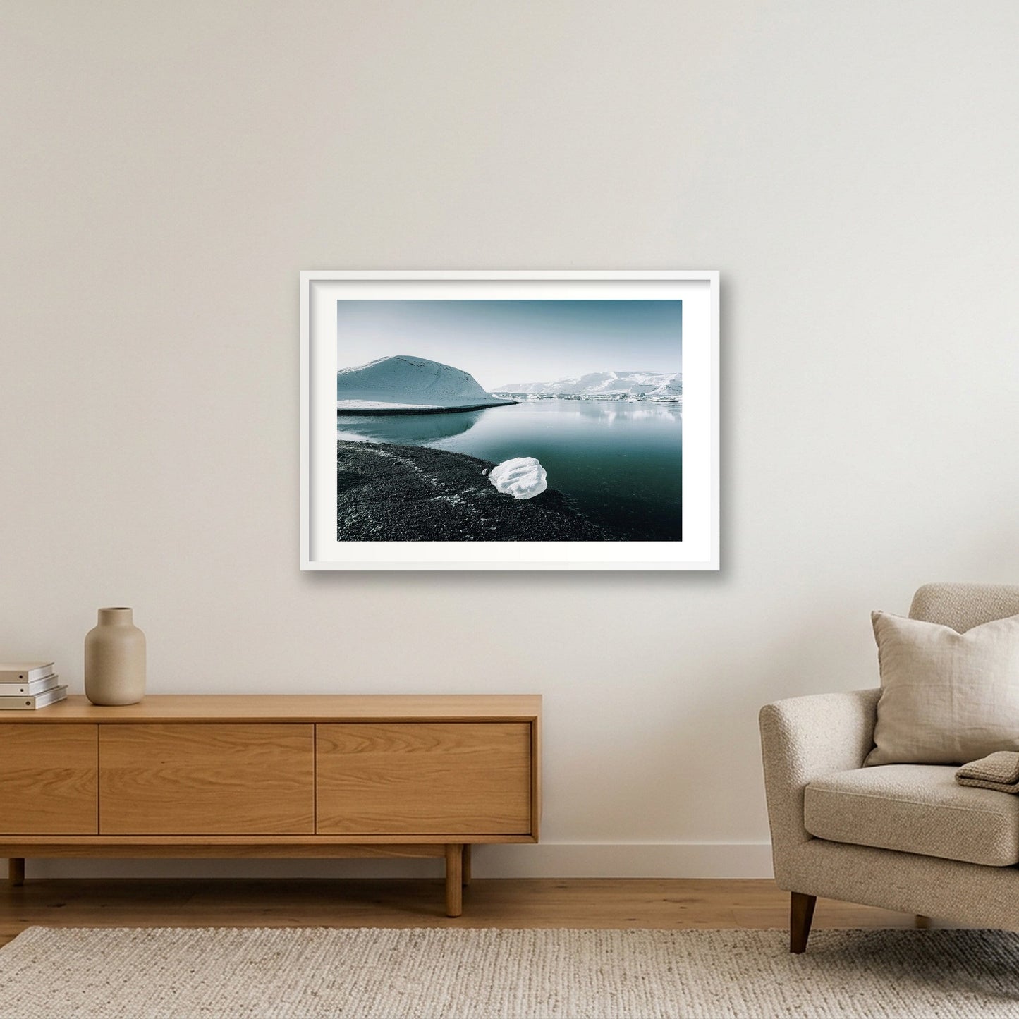 26 — 84×59cm, 33×23" White Frame