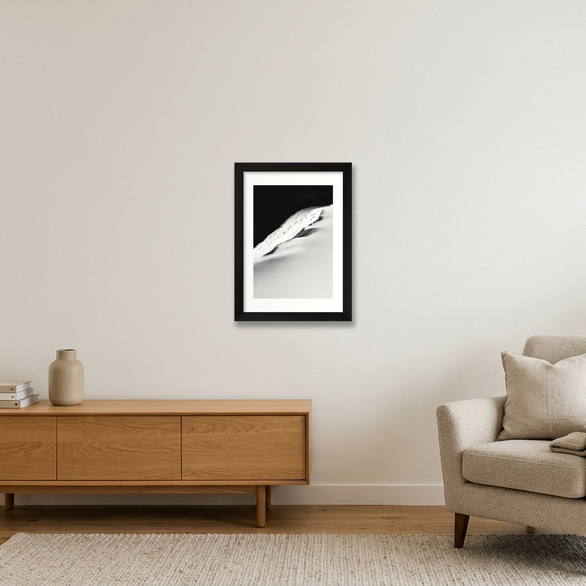123 — A4 (21×30cm, 8×12") Black Frame