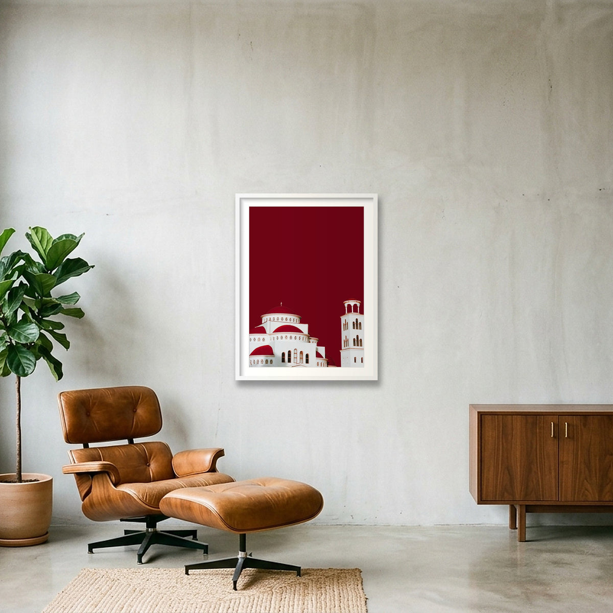 274 — 60×80cm, 24×31" White Frame