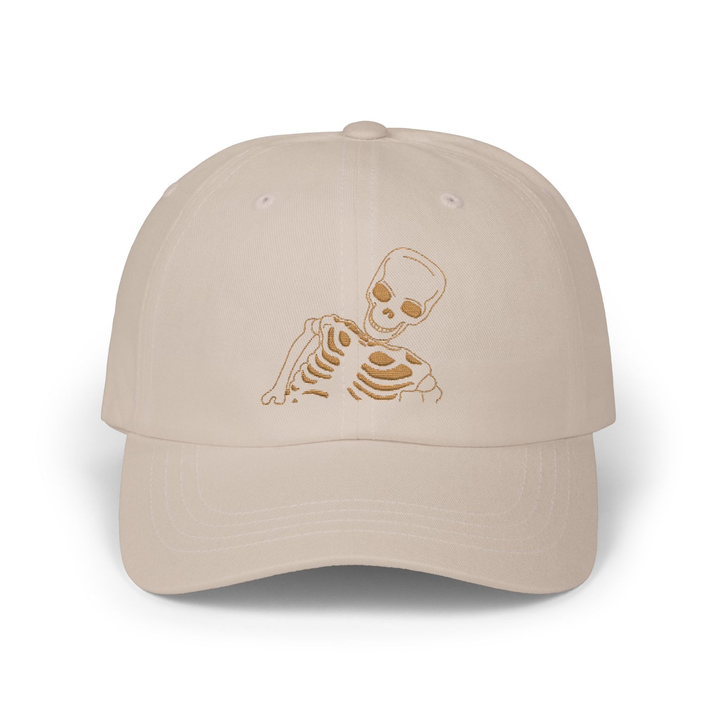 Embroidered Hat Cute Skeleton Cap For Halloween Party Outfit Spooky Season Outfit Cap Cute Skull Hat For Fall Cap Halloween Gift For Her