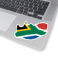 South Africa Flag Sticker Gift For Traveler Country Map Decal African Travel Souvenir Laptop Vinyl Gift Africa Car Window Sticker For Expat