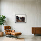1328 — 59×42cm, 23×17" Black Frame